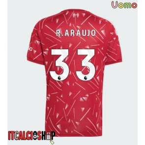 Liverpool Ronald Araujo #33 Prima Maglia 2026-27 Manica Corta
